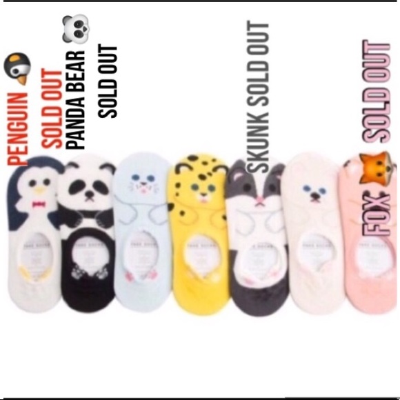 4/$15 No Show Socks - 3 ANIMAL PRINTS Remaining - Picture 6 of 7